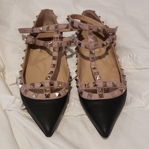 Valentino Rockstud flats